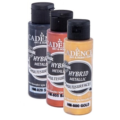Cadence Farba Akrylowa Hybrydowa Metaliczna