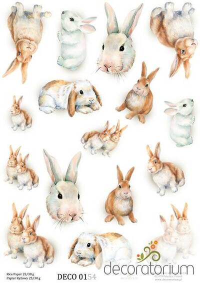 Papier Ryzowy DecoArt A4 DECO0154