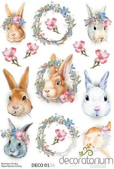 Papier Ryzowy DecoArt A4 DECO0156