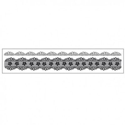 stamperia stempel kauczukowy 4x18 cm koronki 2300 zl