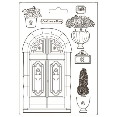 stamperia foremka tekstura a5 garden of promises drzwi