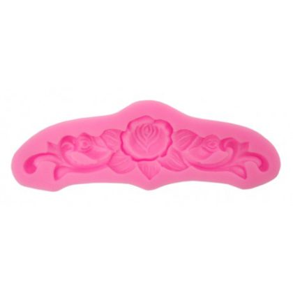 penta foremka silikon 135x4cm rozany ornament