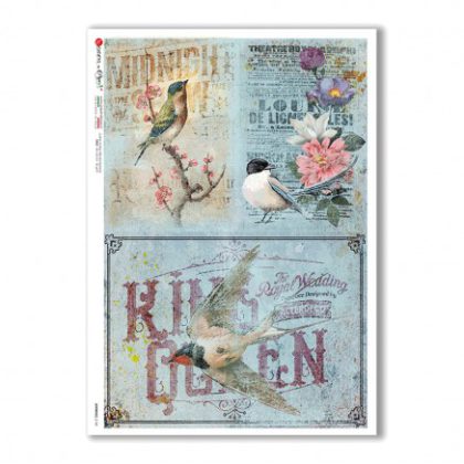 animals 0140 animals rice paper for decoupage