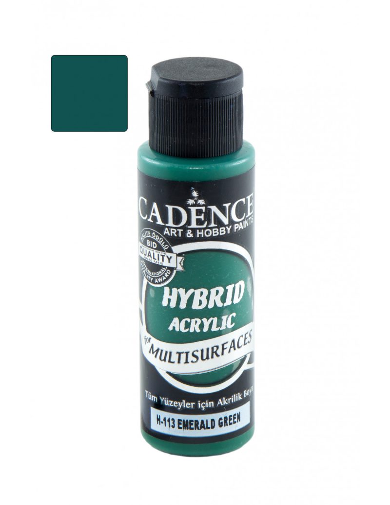farba akrylowa hybrydowa 70ml szmaragdowy