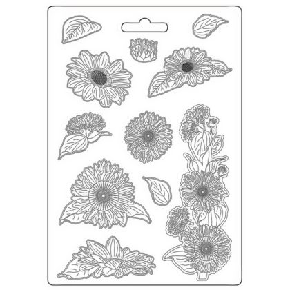 stamperia foremka do odlewow 21x297cm sunflower art