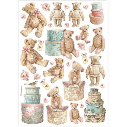stamperia papier ryzowy a4 bestsellers mis teddy