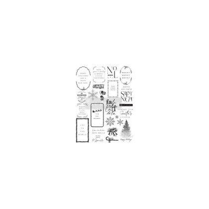 prima stempel akrylowy 85x11 here comes santa